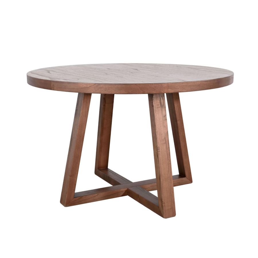 Berlin Round Dining Table Cinder