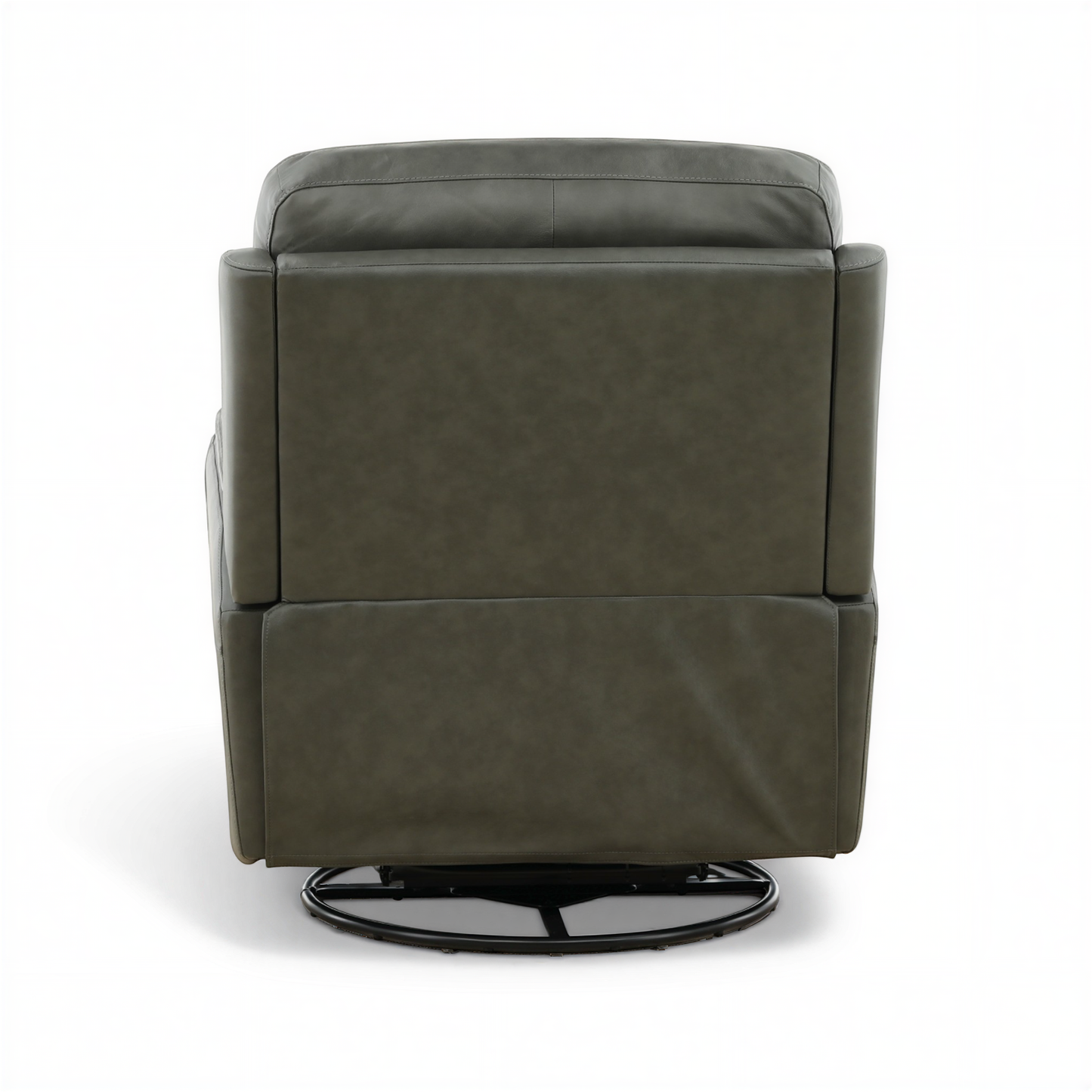 Flexsteel Grayson Leather Swivel Glider Recliner