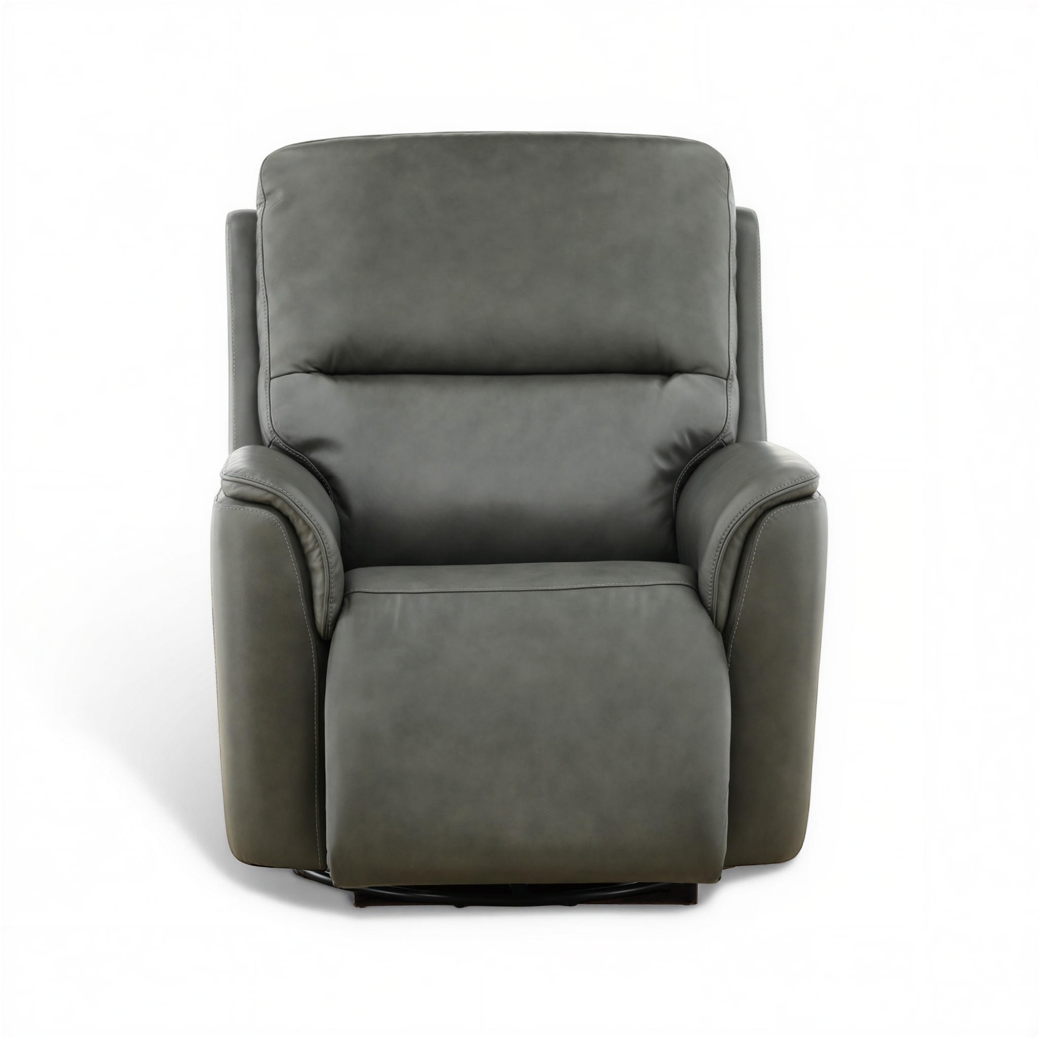 Flexsteel Grayson Leather Swivel Glider Recliner – Levin Furniture