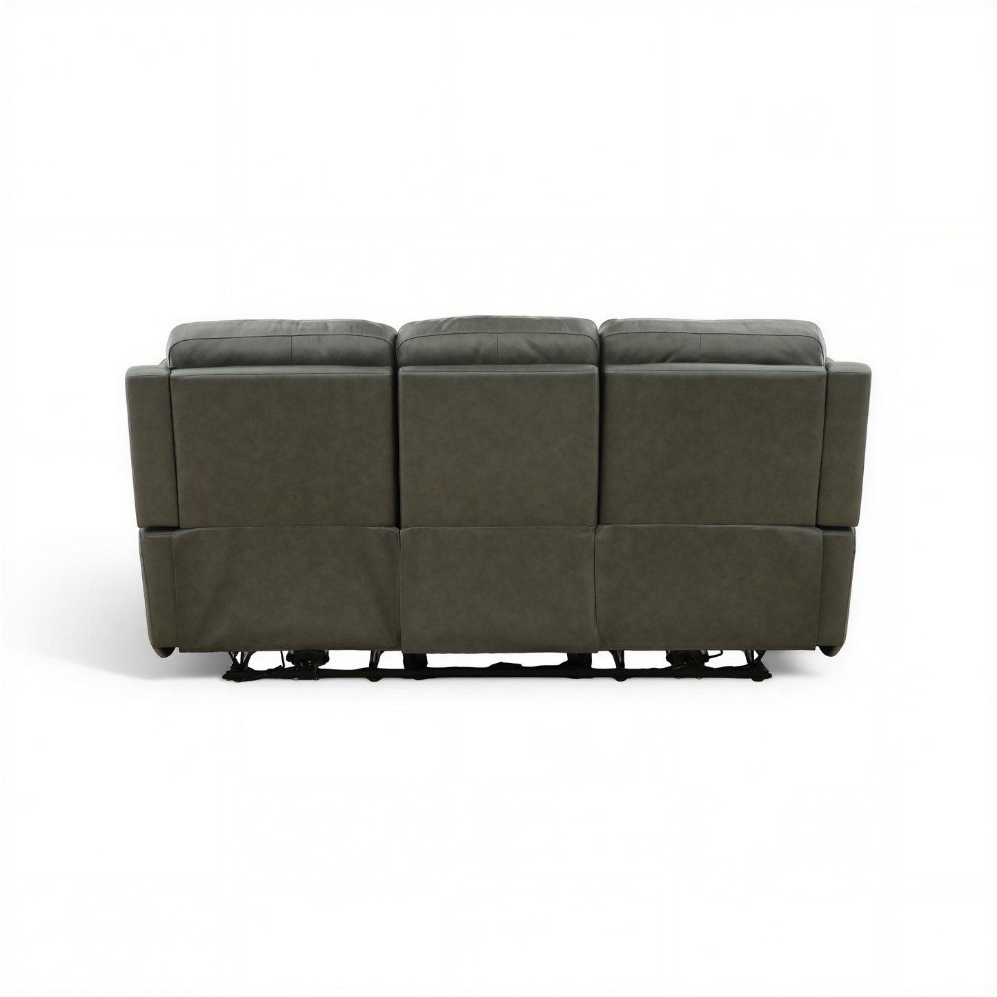 Flexsteel Grayson ather power Sofa with Drop Down Table