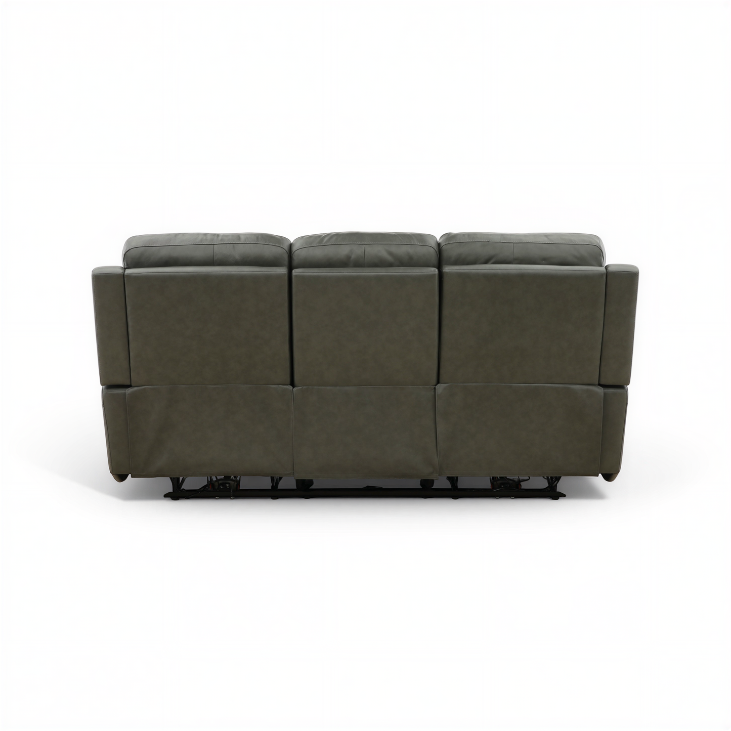 Flexsteel Grayson Leather power Sofa with Drop Down Table