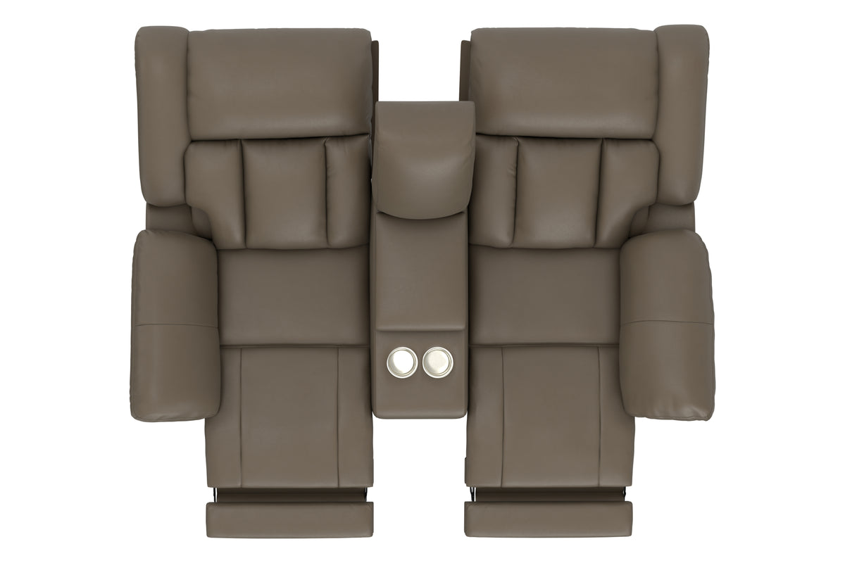 Hugo Power Reclining Console Loveseat