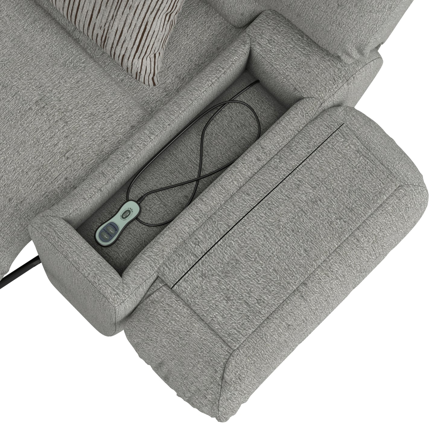 Lowell 3-Piece Reclining Sectional