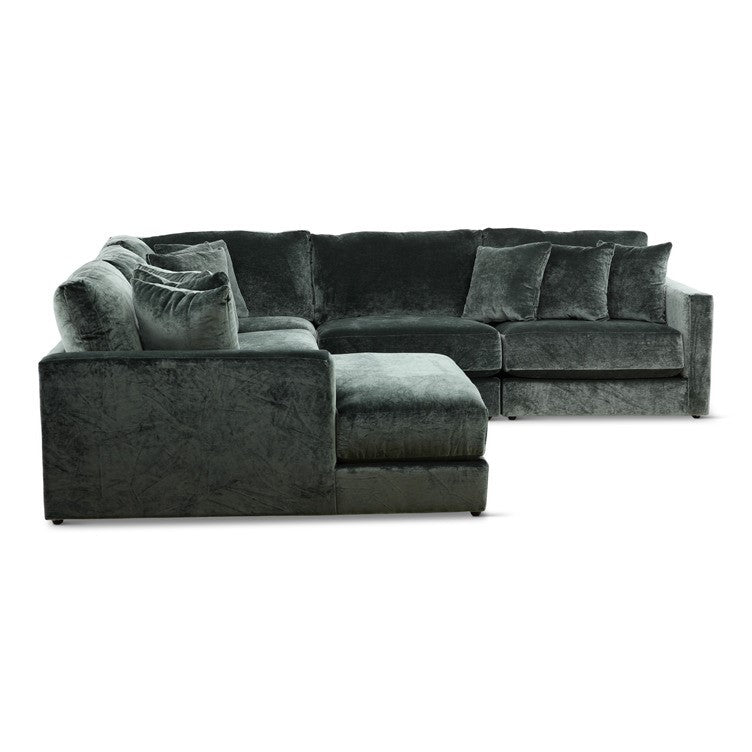 Evianna 5-Piece Pine Sectional