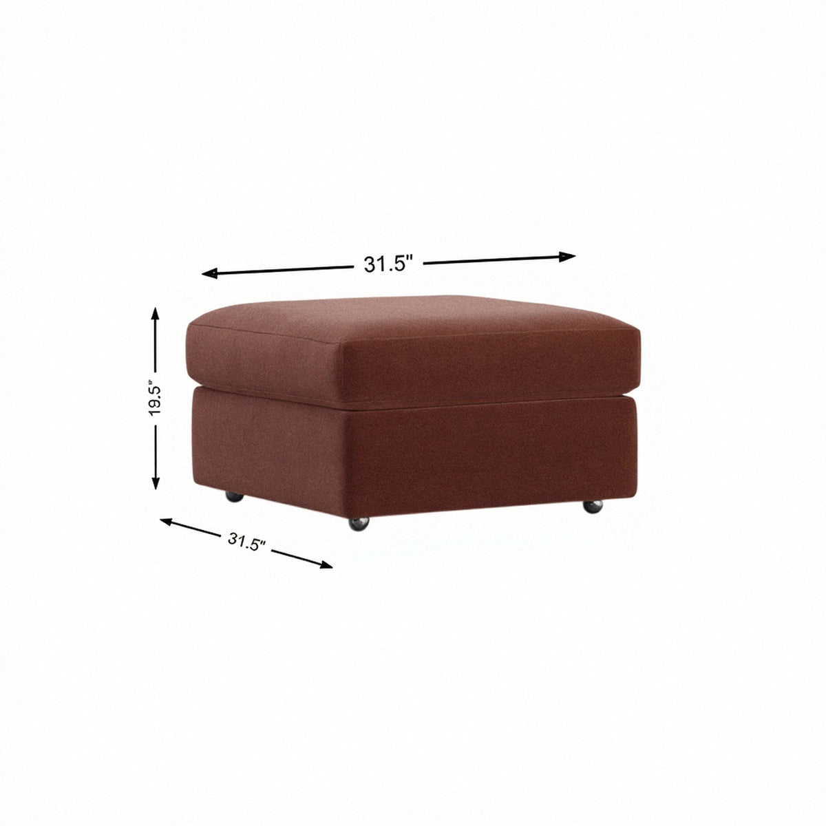 Modular One Storage Ottoman