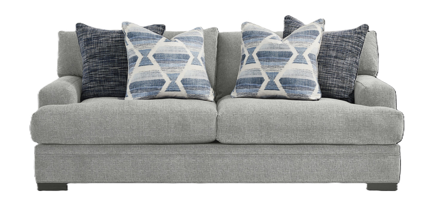 Monaco Apartment Sofa Silver