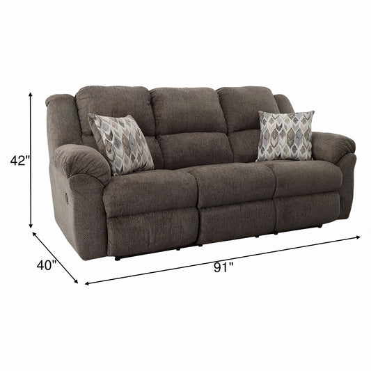 Venture Manual Reclining Sofa - alternate view
