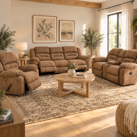 Summit Reclining Console Loveseat - alternate view