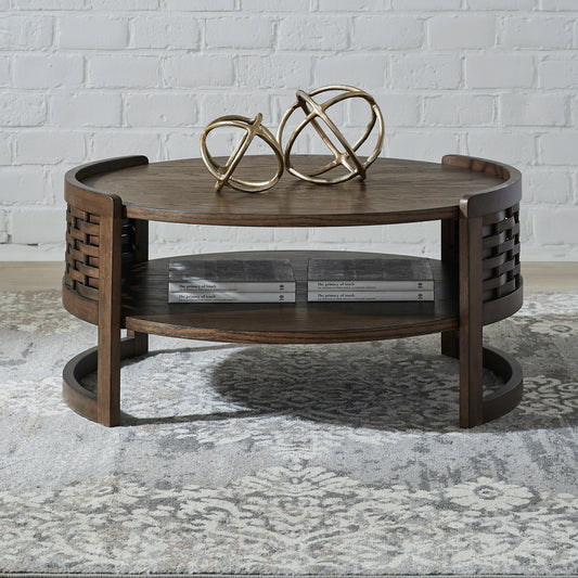 Warren Park Round Cocktail Table - alternate view