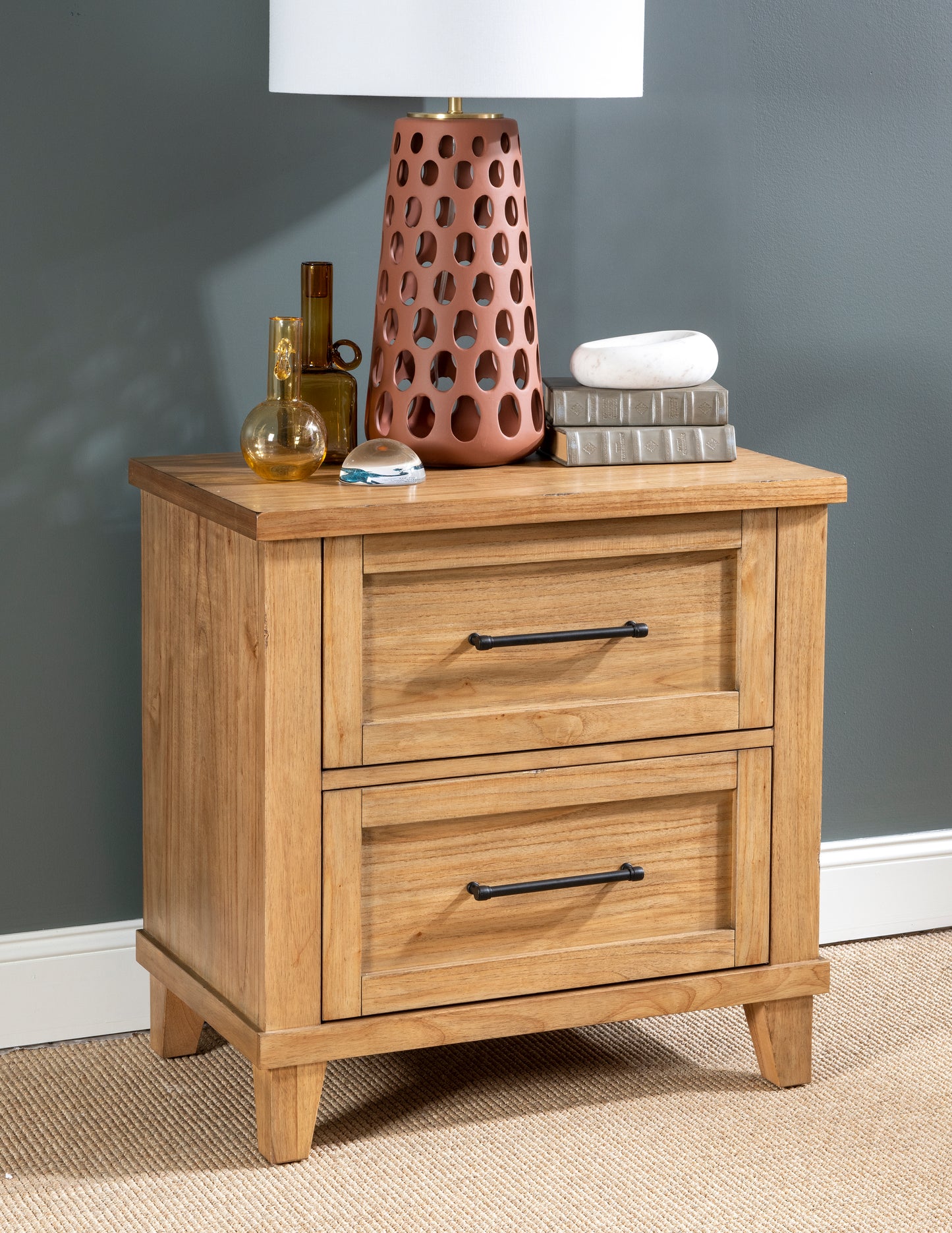 Trisha Yearwood XXX's & OOO's 2 Drawer Nightstand