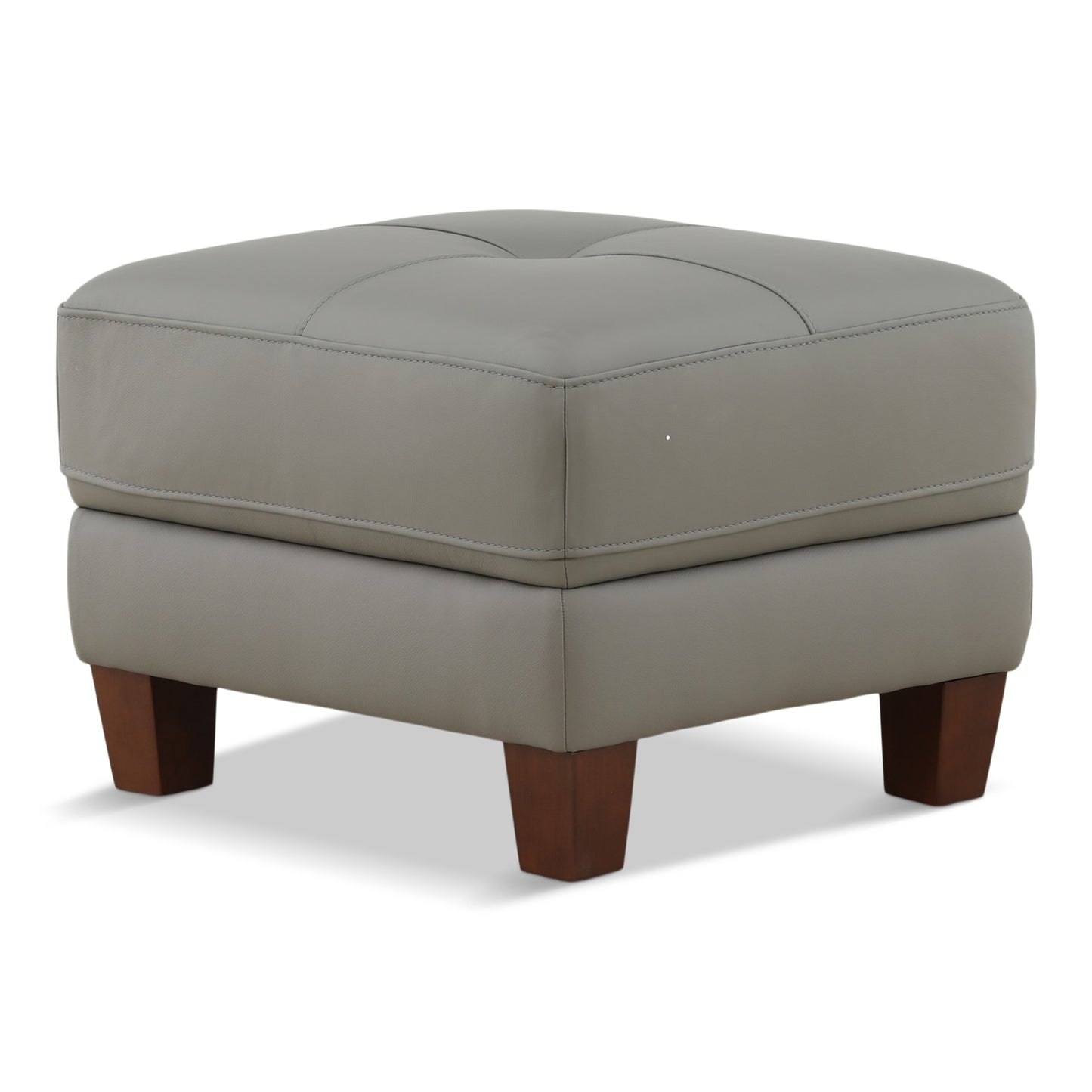 Fitzgerald Leather Ottoman