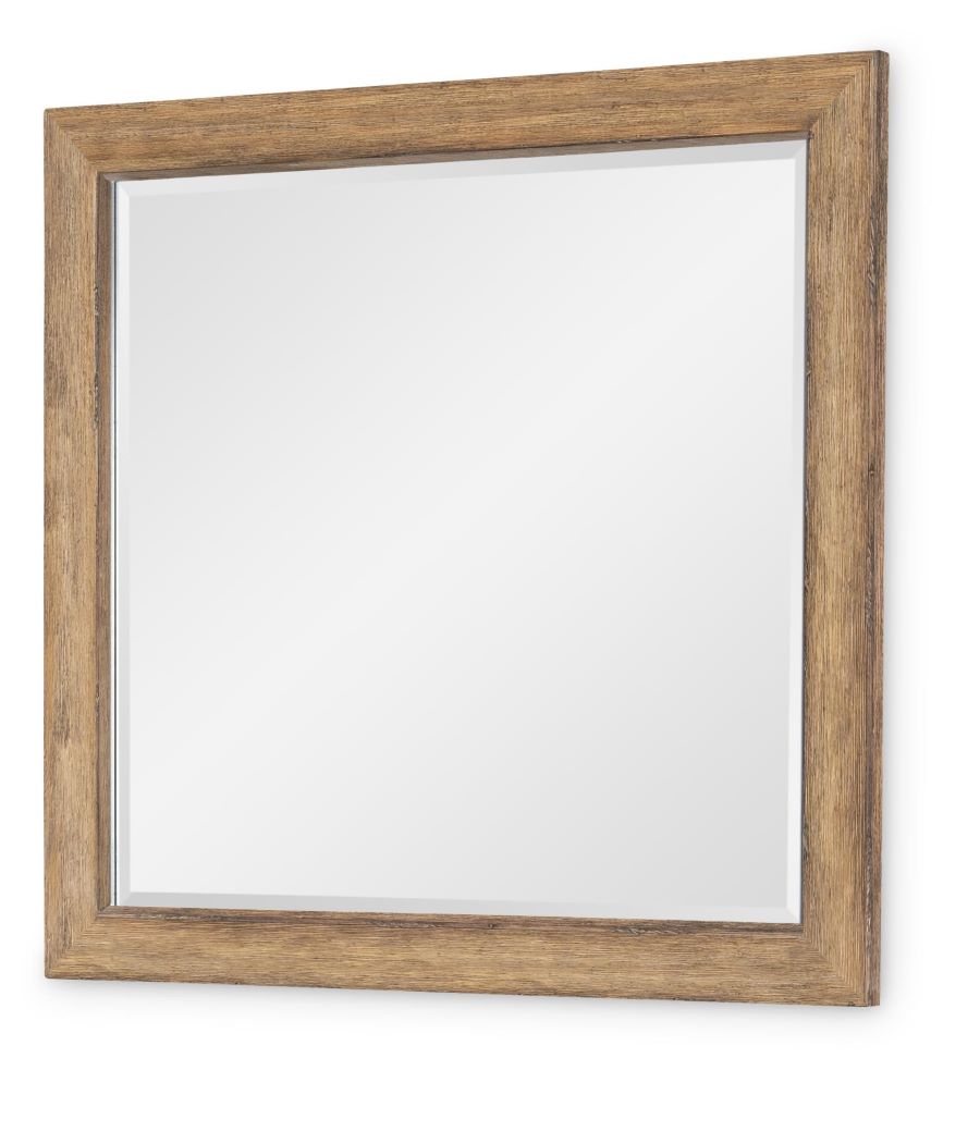 Vintage Market Bedroom Mirror Barnwood