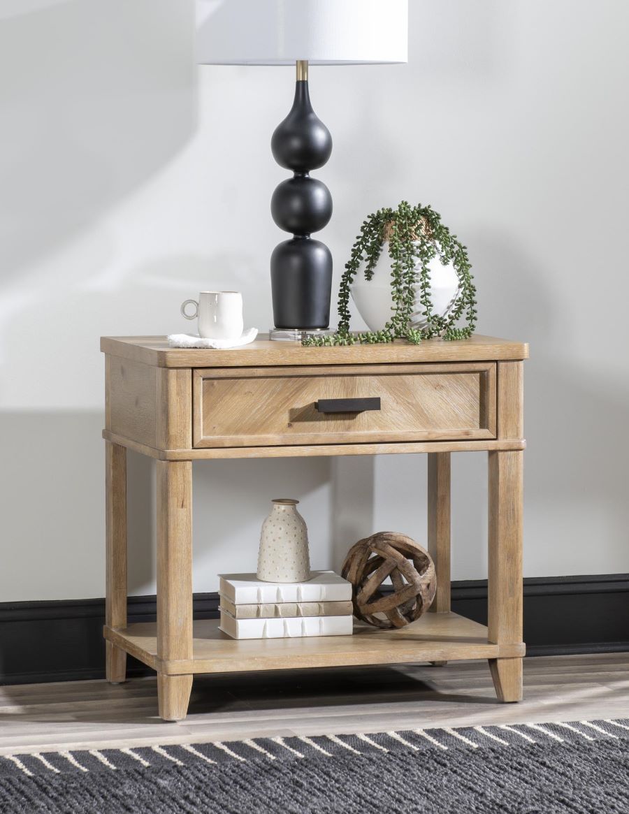 Leland Open Nightstand
