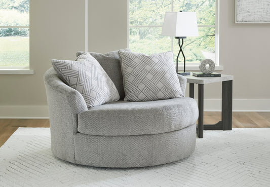 Casselbury Oversized Swivel Accent Chair - alternate view