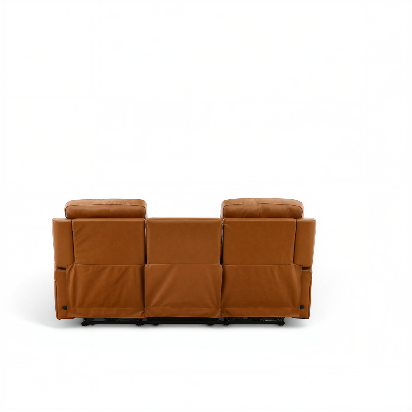 Hampton Leather Home Theater Sofa
