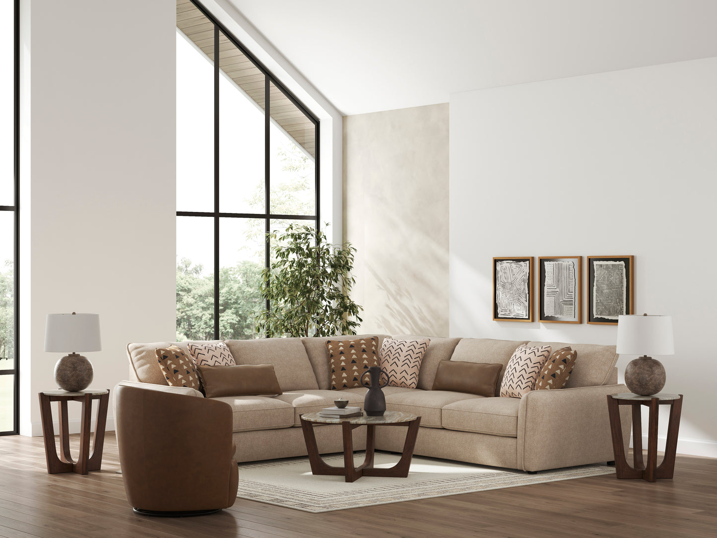 Ashley Seyler 3-Piece Sectional
