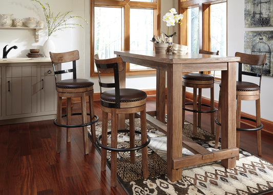 Pinnadel Bar Height Bar Stool (Set of 2) - alternate view