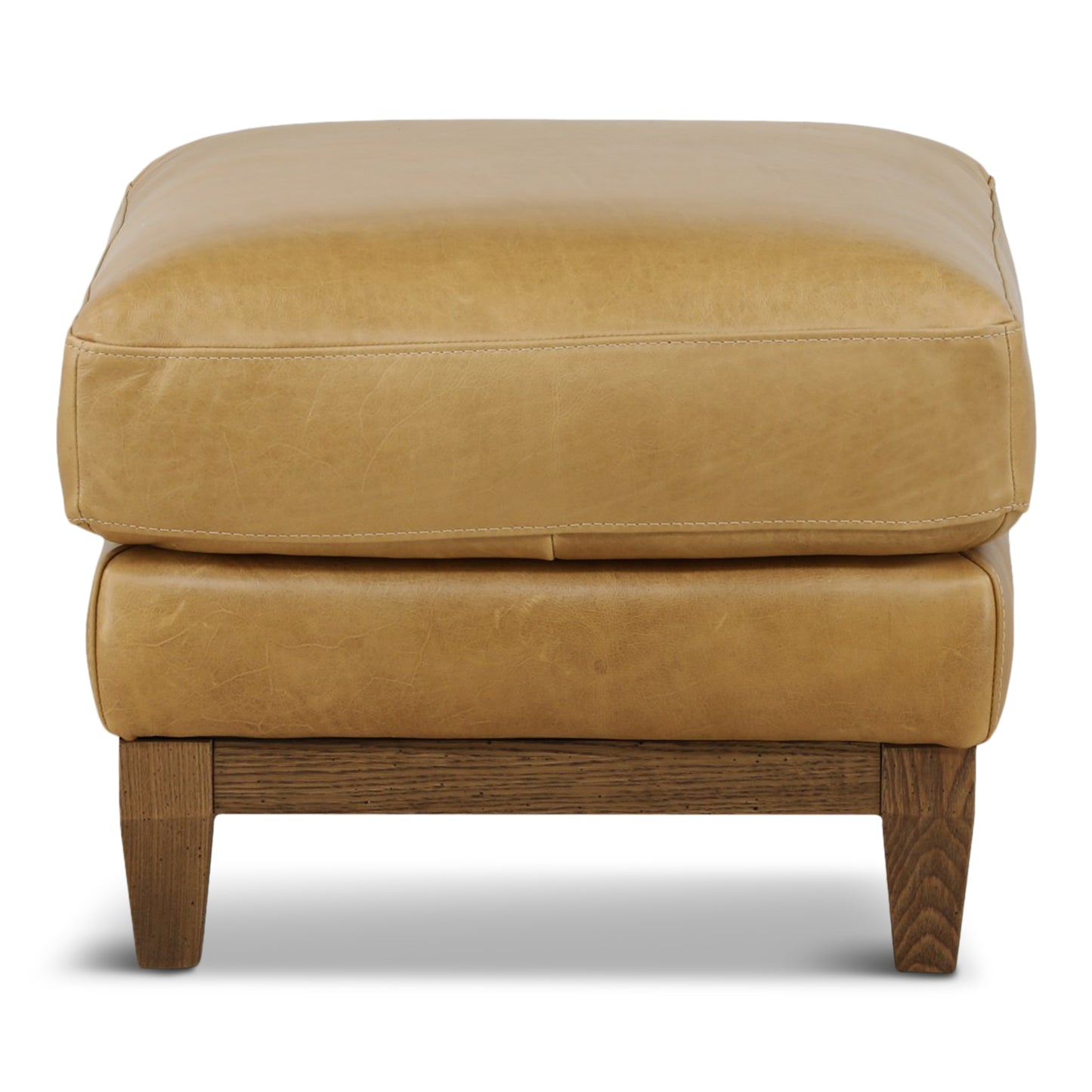 Santino Leather Ottoman