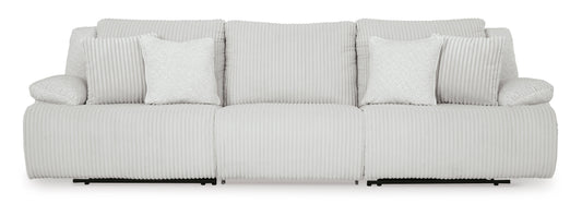 Ashley Top Tier 3-Piece Reclining Sectional Sofa Alloy - alternate view