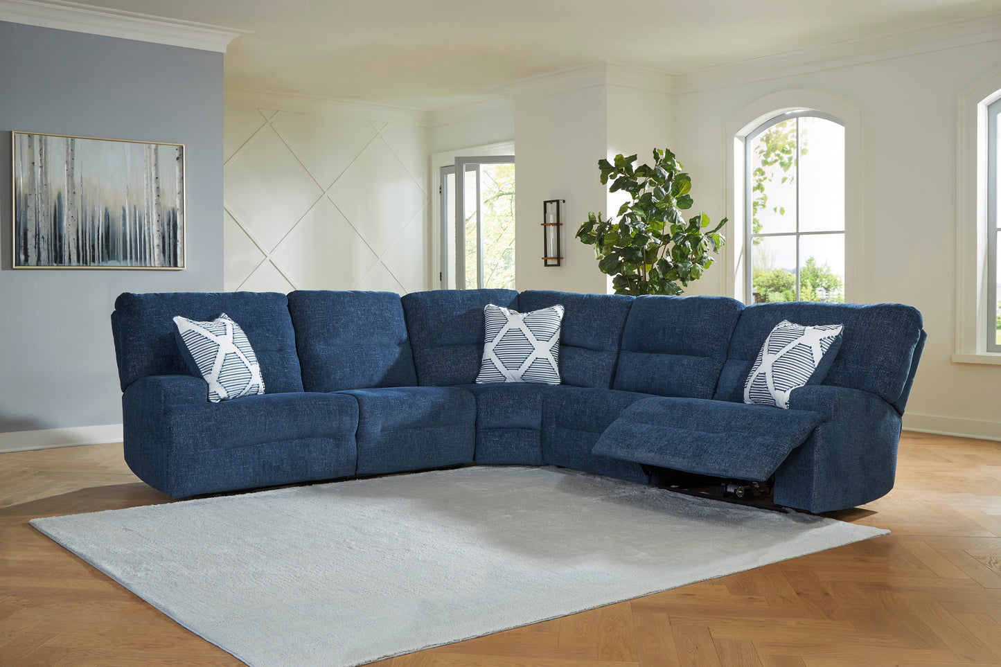 Acklen Place 5-Piece Power Reclining Sectional