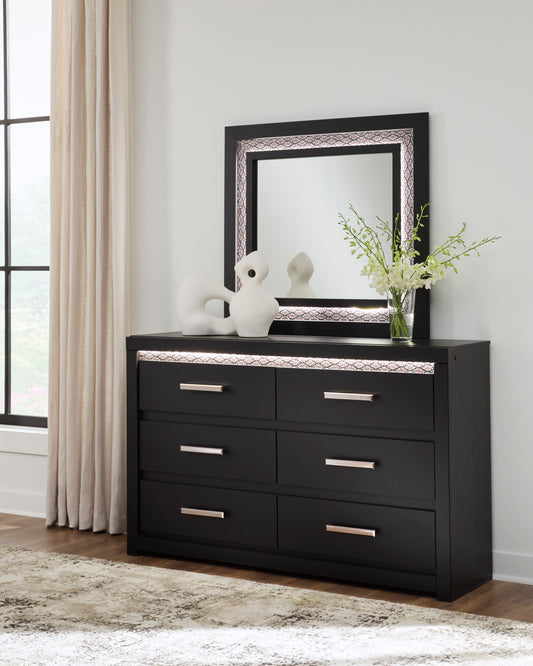 Ashley Shoralli Dresser and Mirror - alternate view