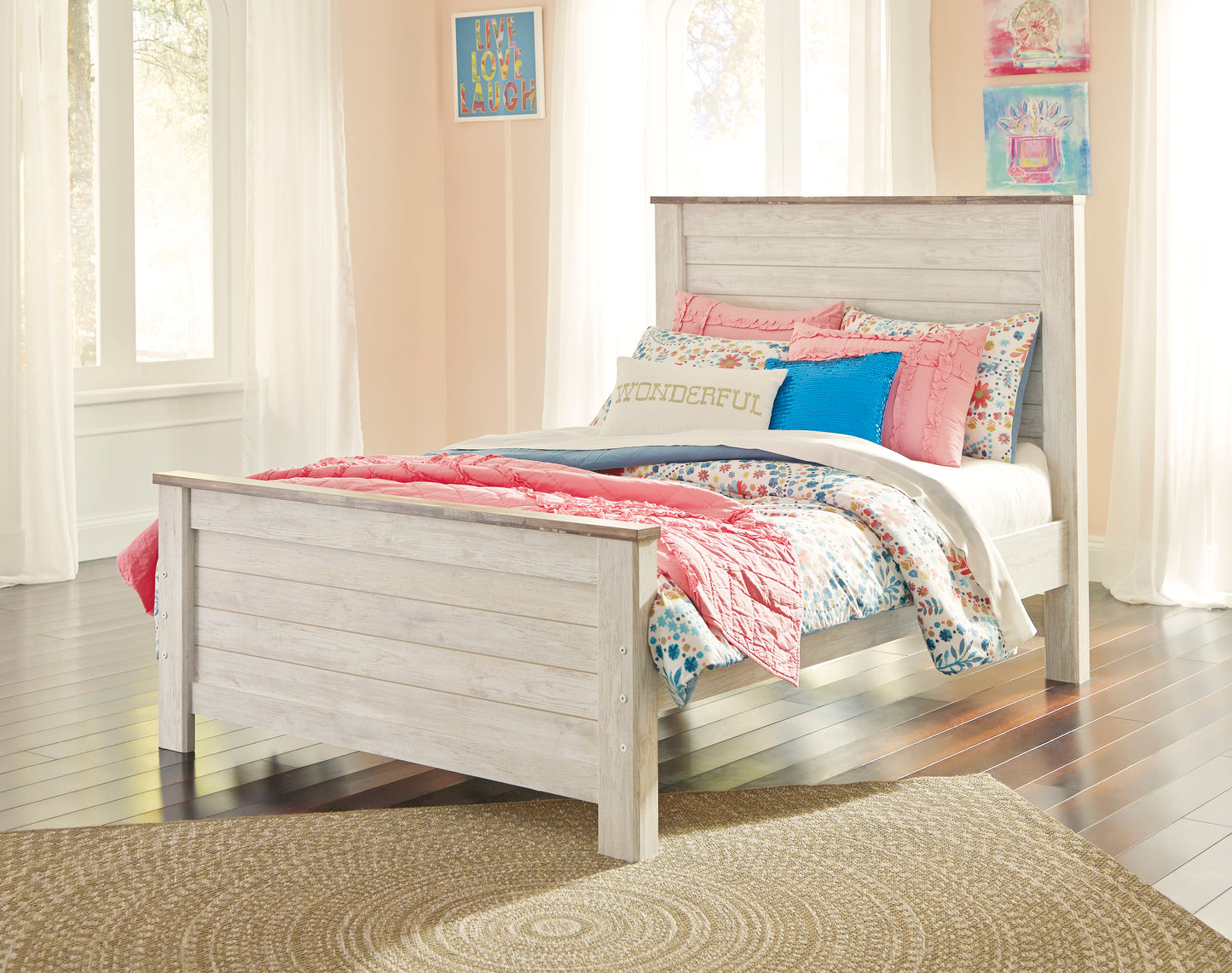 Willowton Panel Bed