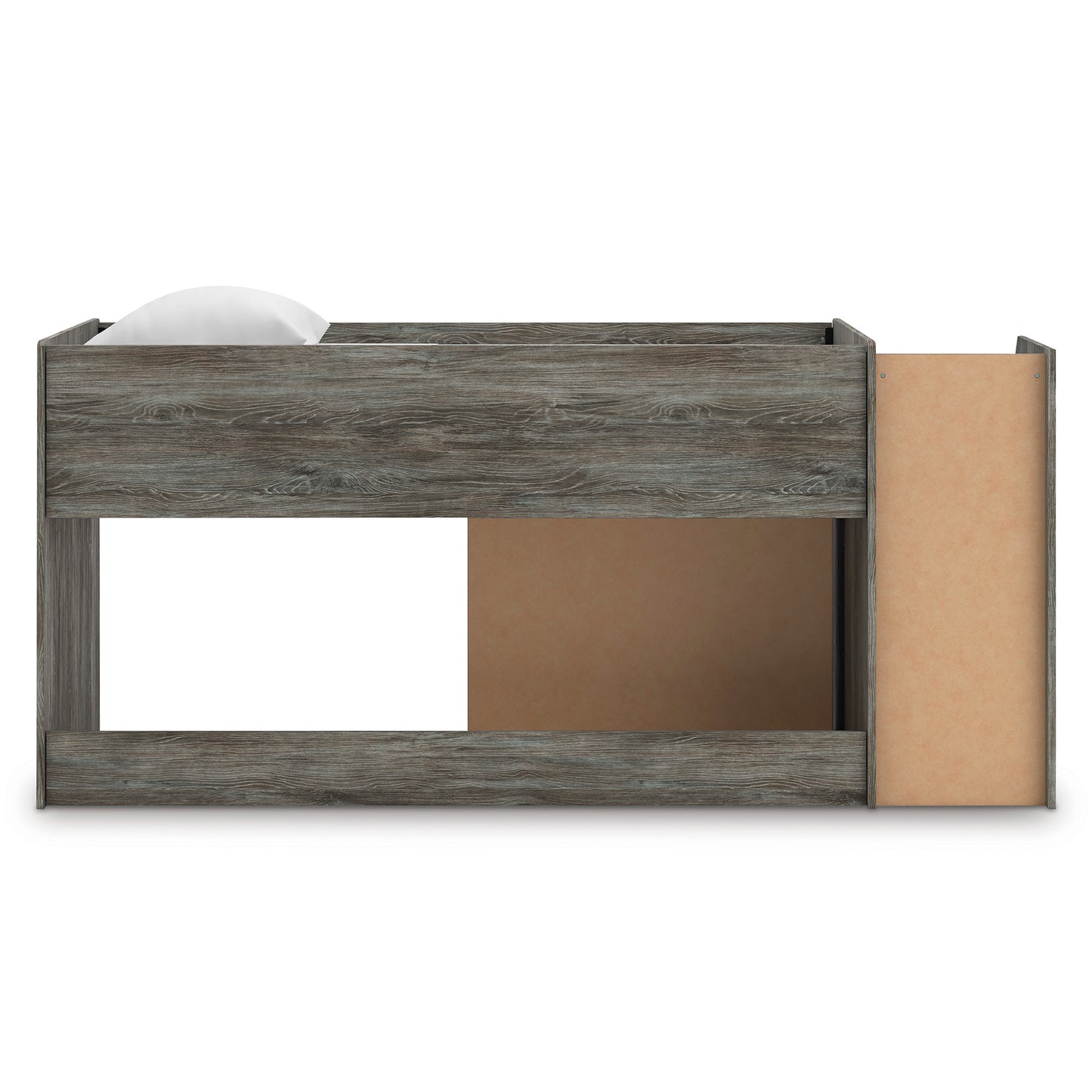 Frandern Twin Loft Bed with Drawer Storage