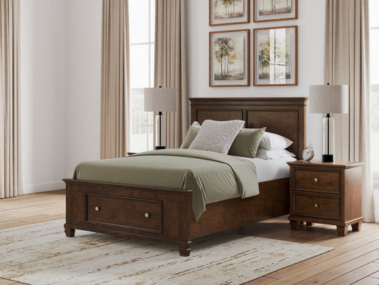 Danabrin Panel Storage Bed Full Double - alternate view