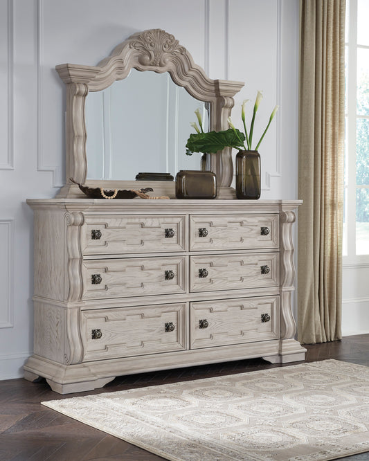 Ashley Andonhall Dresser and Mirror - alternate view