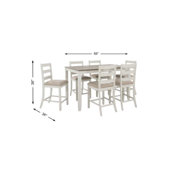Skempton 6-Piece Counter Dining Set