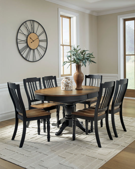 Loganeer Butterfly Extension Dining Table - alternate view