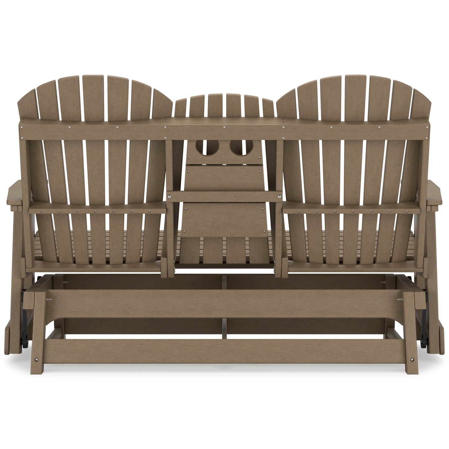 Hyland Wave Outdoor Glider Loveseat
