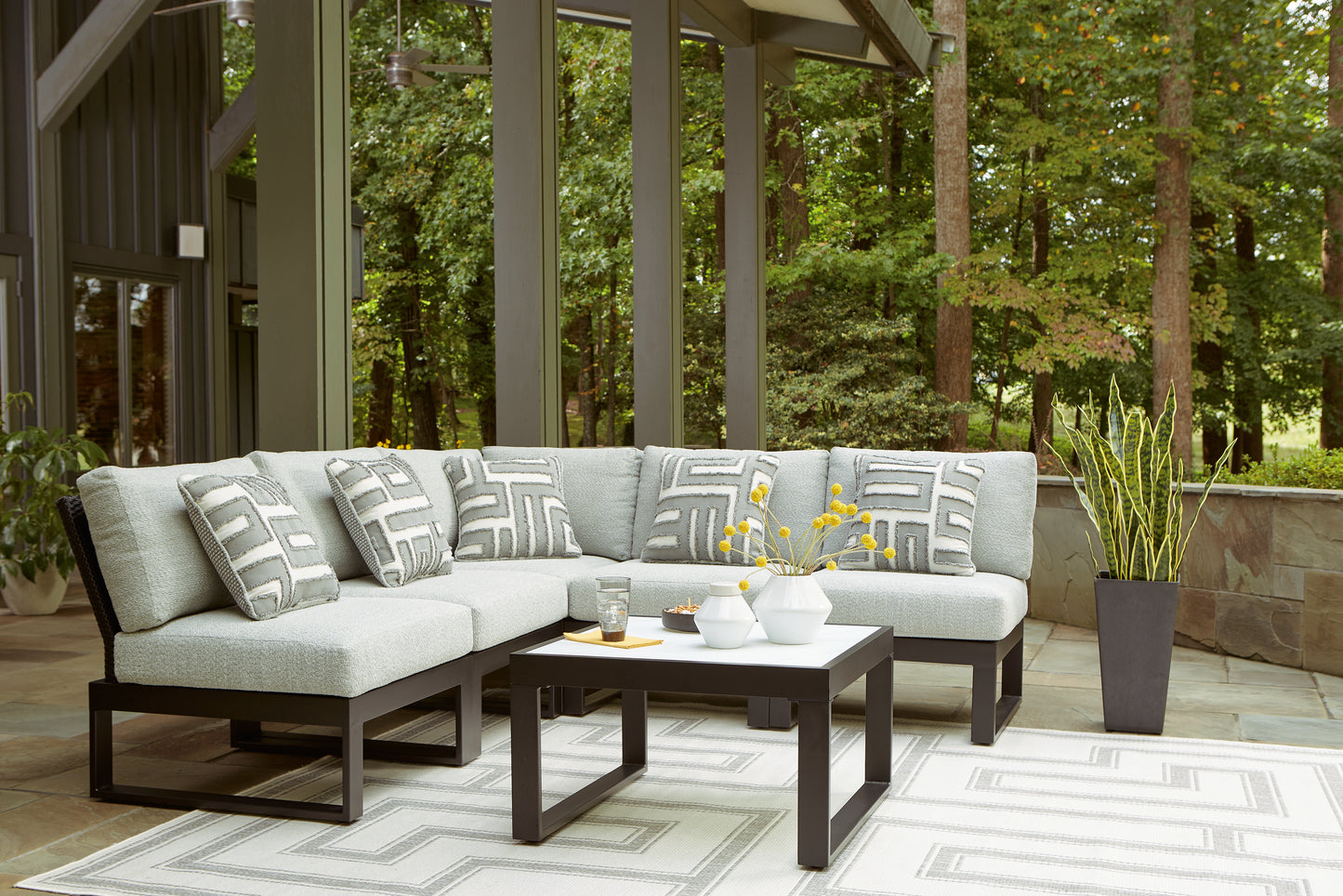 Beachloft 5-Piece Outdoor Sectional