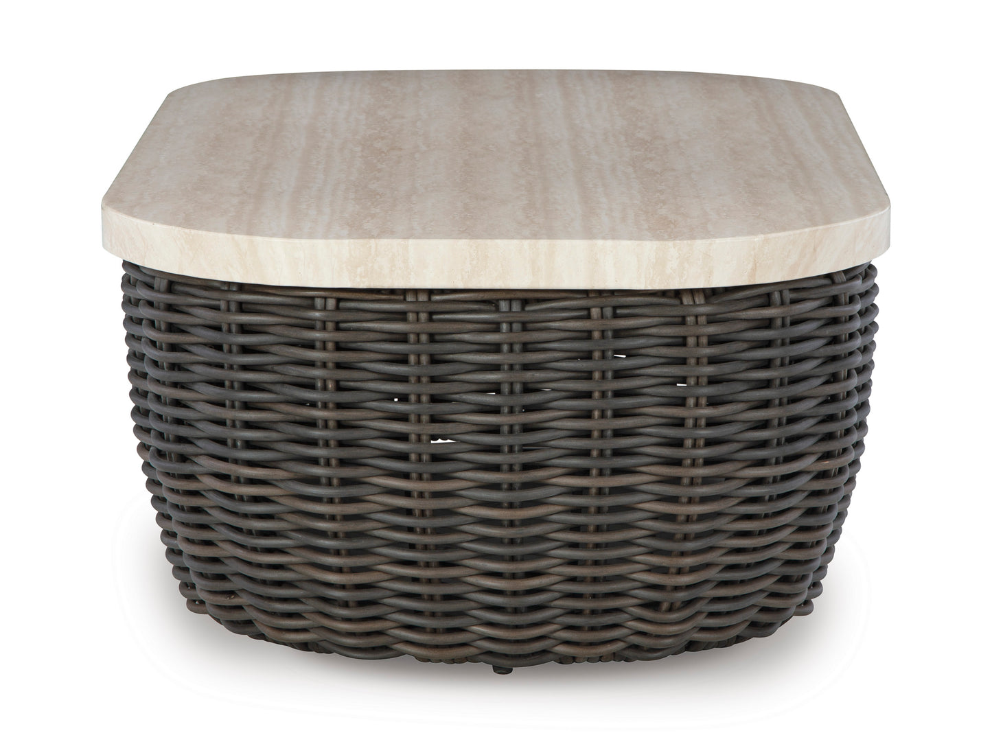 Ashley Kimora Outdoor Patio Rectangular Cocktail Table