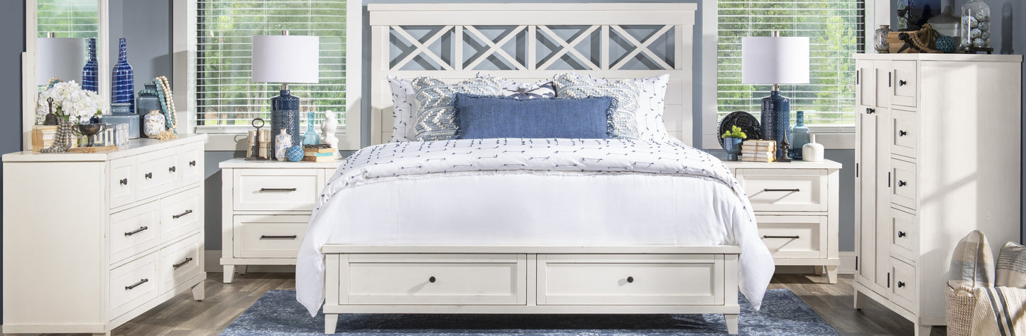 Trisha Yearwood XXX's & OOO's 3-Piece Queen Bedroom Set