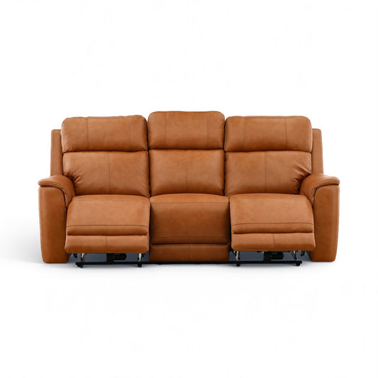 Samarah Power Reclining Leather Sofa - alternate view