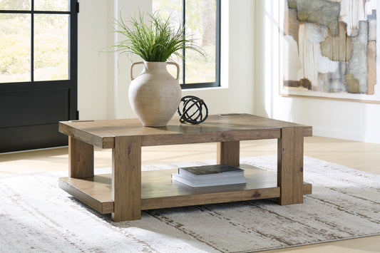 Flangren Rectangular Coffee Table - alternate view