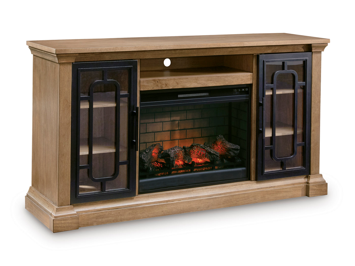 Ashley Wittenmyer 72" TV Stand with LED Fireplace