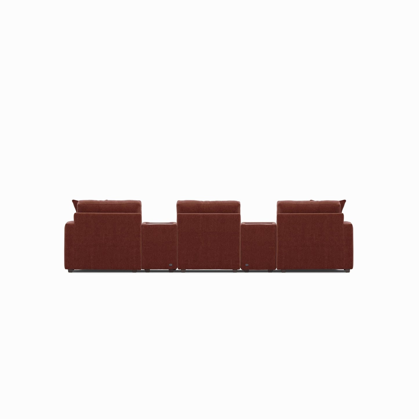 Modular One 5-Piece Theater Sectional with Dual Chaise