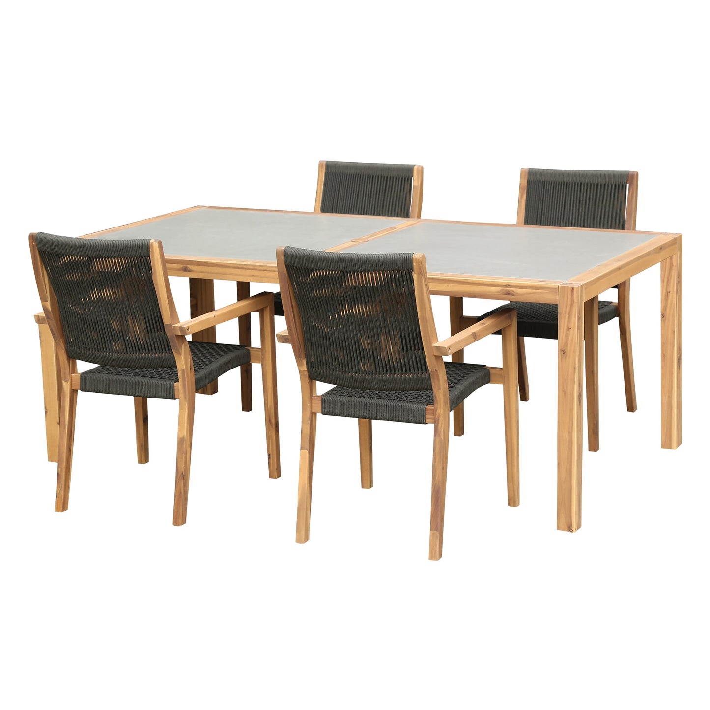 Sienna and Madsen 5-Piece Outdoor Dining Set