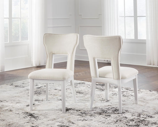 Chalanna Upholstered Dining Side Chair (Set of 2) - alternate view