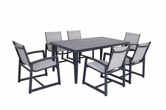 Laguna 5-Piece Outdoor Patio Dining Set - alternate view
