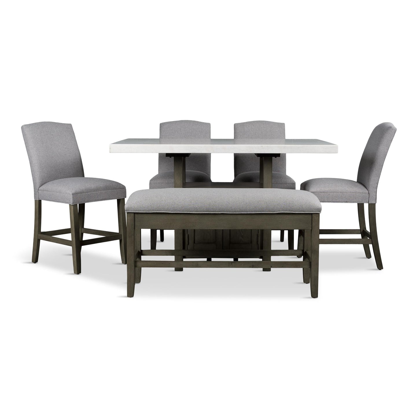 Lena 6-Piece Counter Dining Set