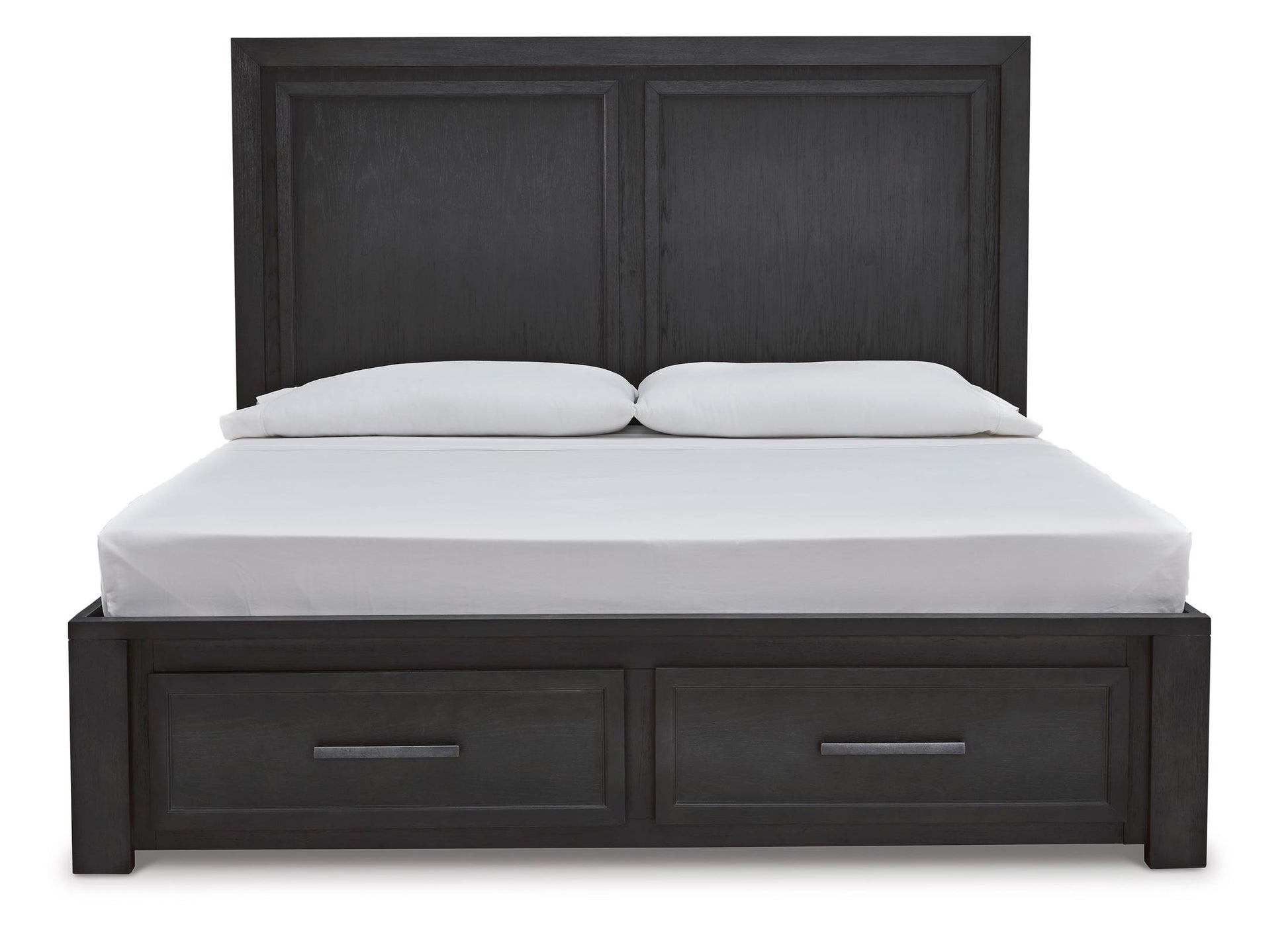 Foyland California King Panel Storage Bed