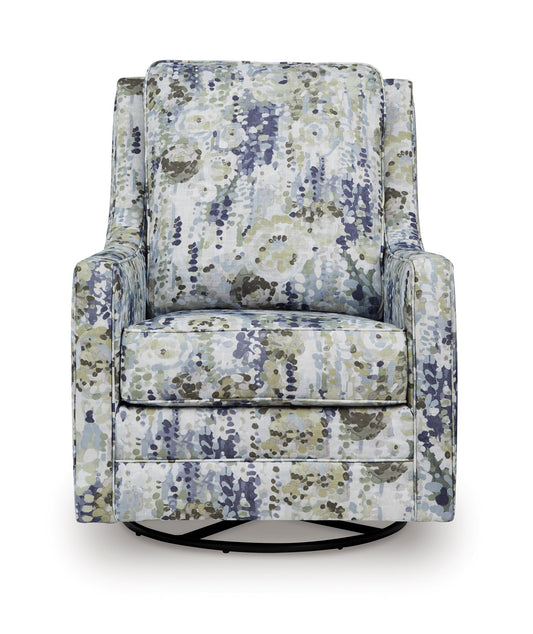 Dustinford Swivel Glider Accent Chair