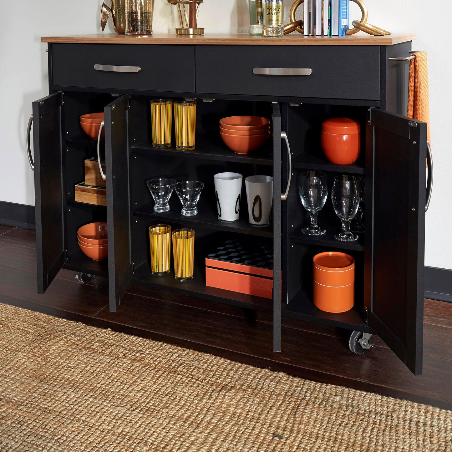 Storage Plus Kitchen Cart