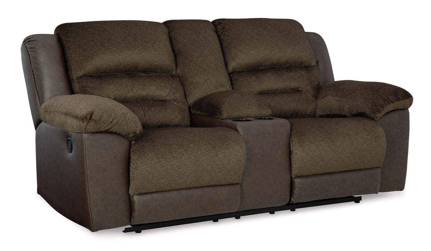 Dorman Reclining Console Loveseat