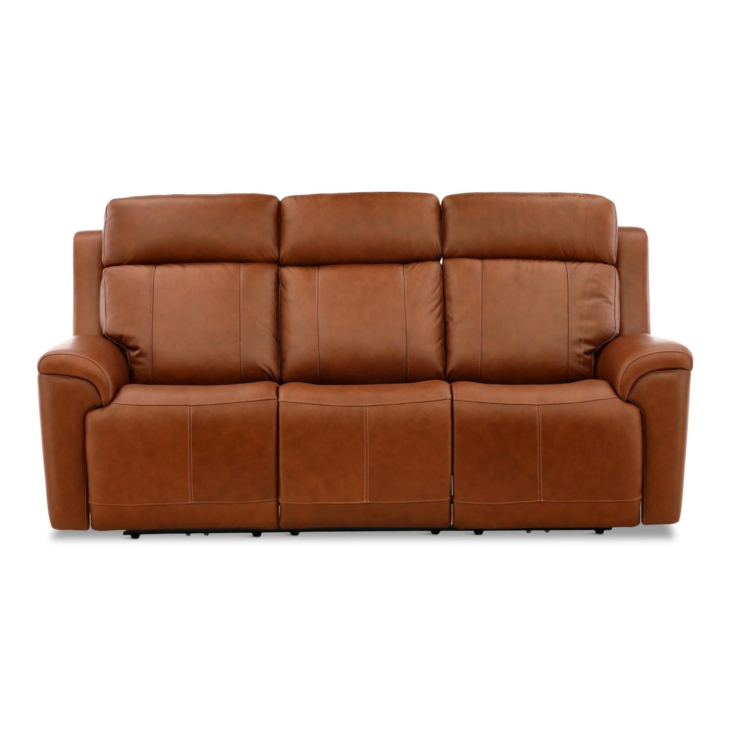 Adrian Leather Power Sofa with Drop Down Table