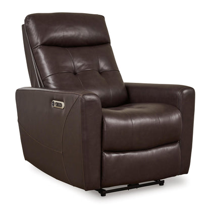 Pisgham Leather Power Recliner