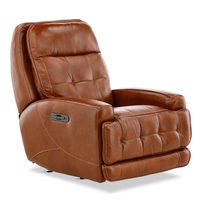 Fresco Leather Power Rocker Recliner